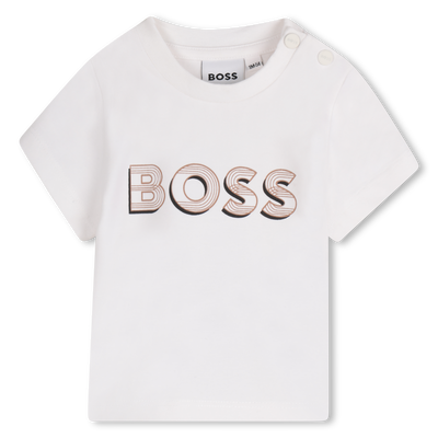 T-shirt met logoprint BOSS BOY