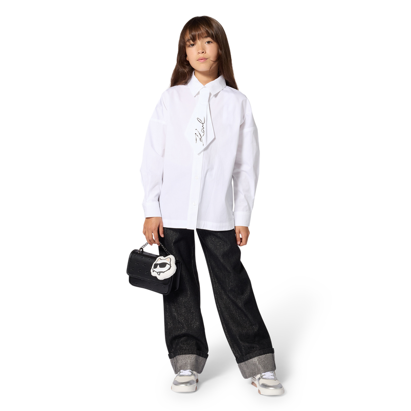 Spijkerbroek KARL LAGERFELD KIDS 
                        GIRL