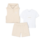 Ensemble Tee-shirt + sweat+ short BOSS 
                    GARCON