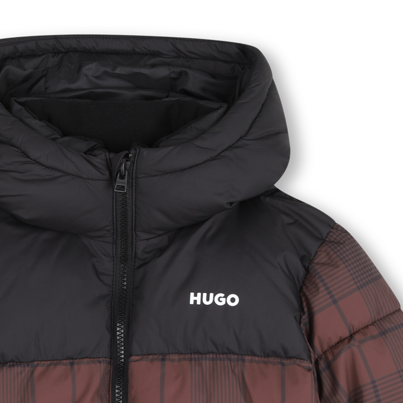 Doudoune &agrave; capuche HUGO 
                        GARCON