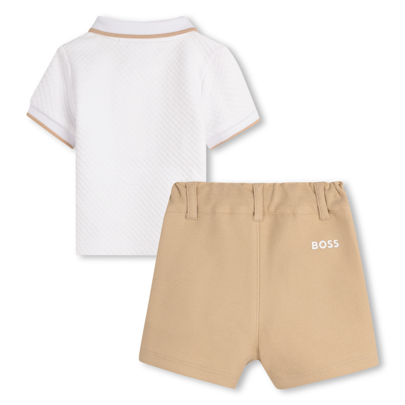 Ensemble short en polo BOSS 
                        BOY