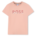 T-shirt &agrave; manches courtes BOSS 
                    FILLE