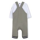 Overall- en T-shirtset KARL LAGERFELD KIDS 
                    BOY