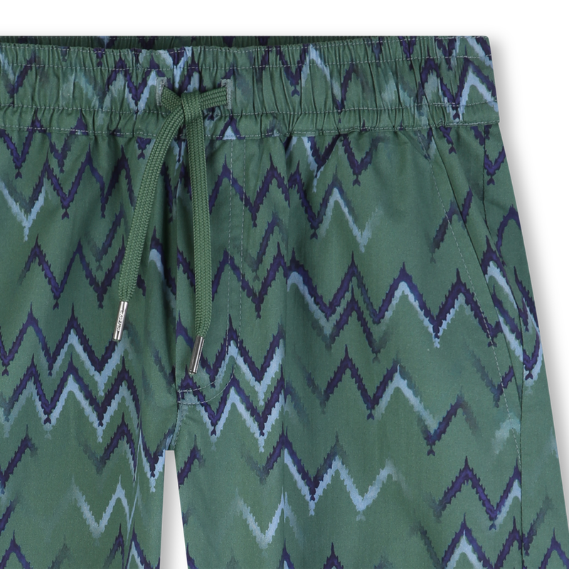 POPLIN BERMUDA SHORTS LANVIN 
                        BOY