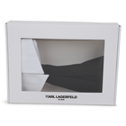 Cravate bicolore KARL LAGERFELD KIDS 
                    FILLE