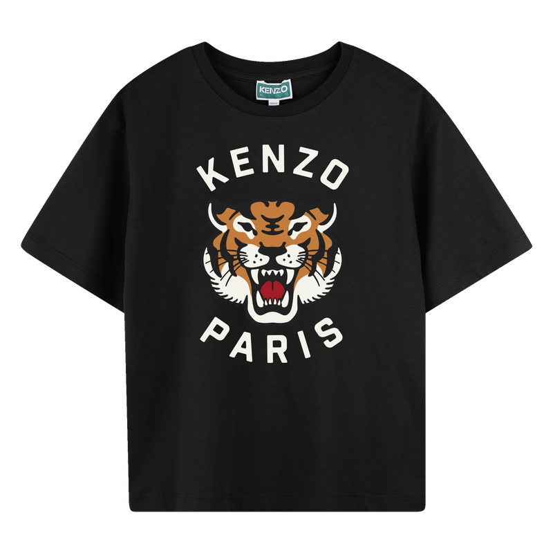 Katoenen T-shirt met print KENZO KIDS 
                        BOY