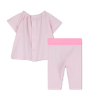 Ensemble Tee-shirt + pantalon BOSS 
                    FILLE