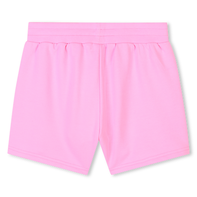 Fleece short met motief BILLIEBLUSH GIRL