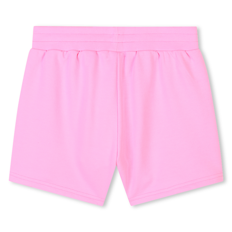 Fleece short met motief BILLIEBLUSH 
                        GIRL