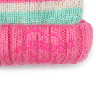 Bonnet ray&eacute; &agrave; pompon BILLIEBLUSH 
                    FILLE