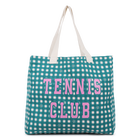 Sac cabas en coton, VERT THE, hi-res