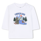 Jersey T-shirt met lange mouwen TIMBERLAND 
                    BOY