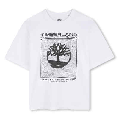 T-SHIRT MET KORTE MOUWEN TIMBERLAND BOY