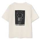T-shirt met korte mouwen KARL LAGERFELD KIDS 
                    BOY