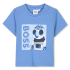 T-shirt met korte mouwen BOSS 
                    BOY