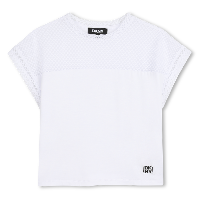 T-SHIRT MANCHES COURTES DKNY 
                        FILLE