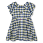 Robe &agrave; carreaux en coton KENZO KIDS 
                    FILLE