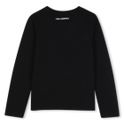 Tee-shirt manches longues KARL LAGERFELD KIDS 
                    FILLE