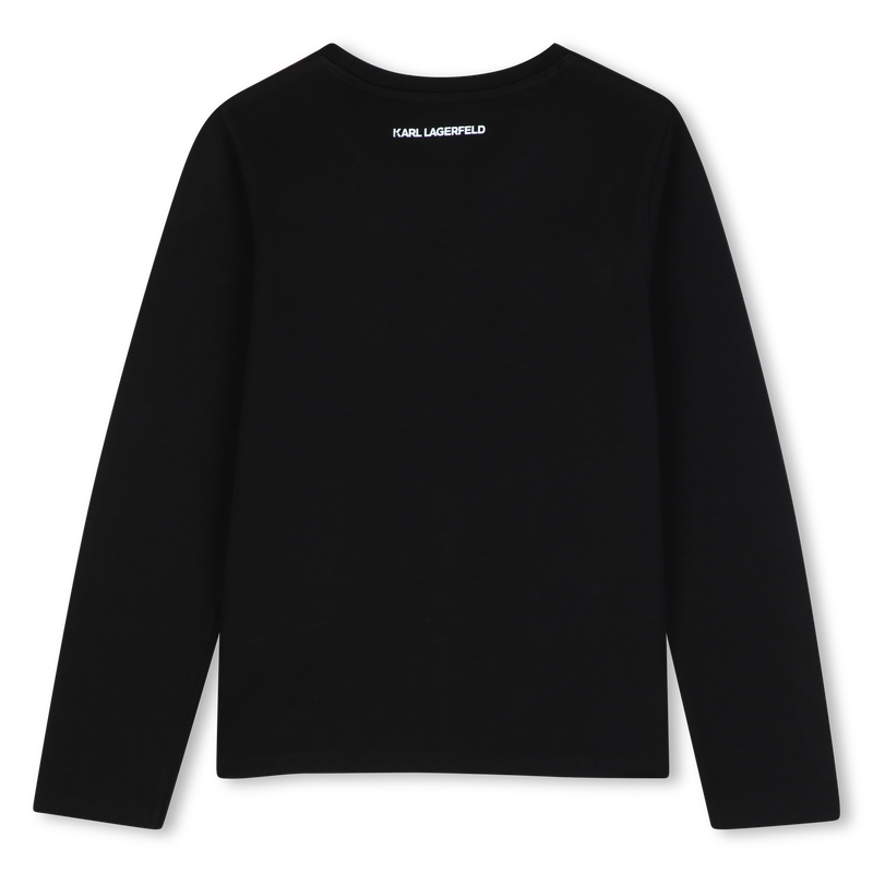 Tee-shirt manches longues KARL LAGERFELD KIDS 
                        FILLE