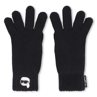 Gants tricot KARL LAGERFELD KIDS GARCON