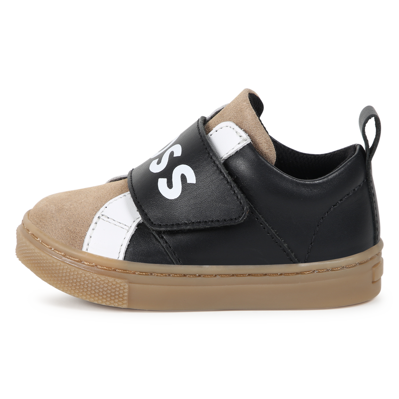 Baskets  lac&eacute;es a bande auto-agrippante BOSS 
                        GARCON