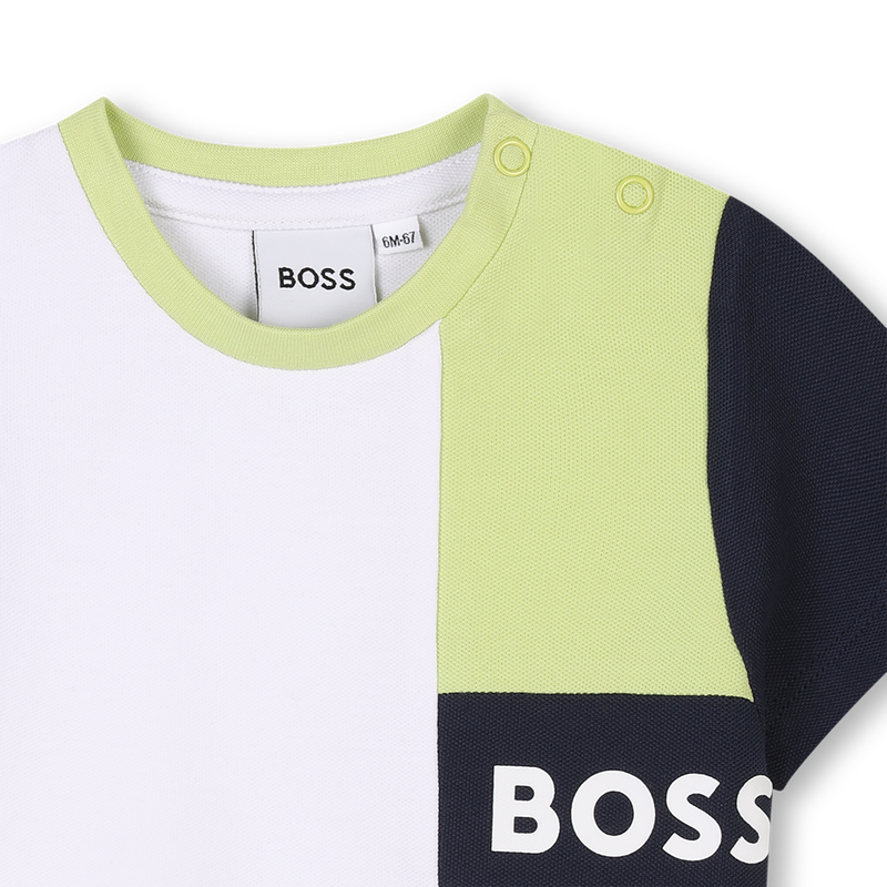 T-shirt met korte mouwen BOSS 
                        BOY