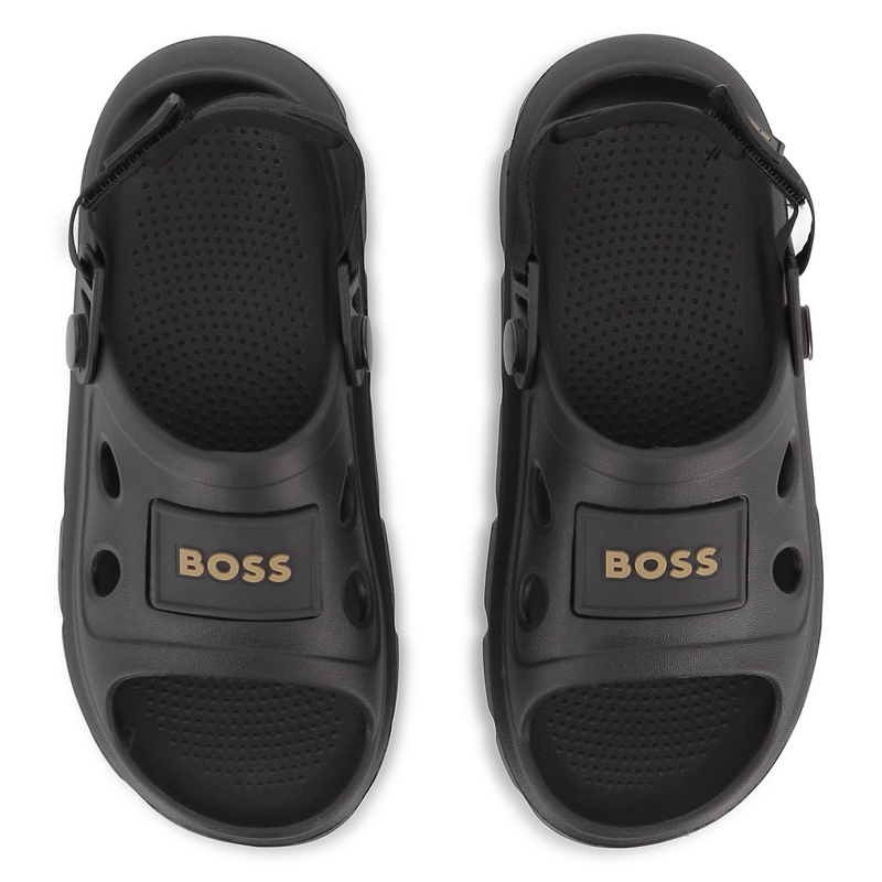 Sandales &agrave; fermeture par bandes auto agrippantes BOSS 
                        GARCON