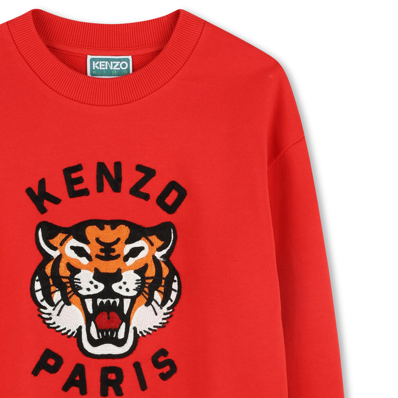 Sweatshirt met tijger KENZO KIDS 
                        BOY