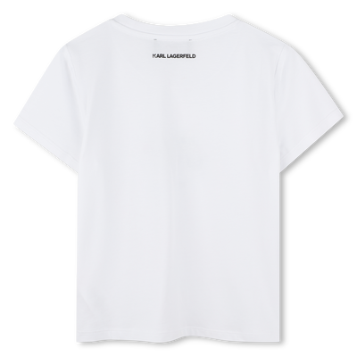 T-SHIRT KORTE MOUWEN KARL LAGERFELD KIDS GIRL