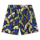 Short imprim&eacute; en coton KENZO KIDS 
                    FILLE