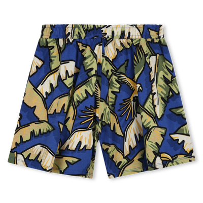 Katoenen short met print KENZO KIDS GIRL