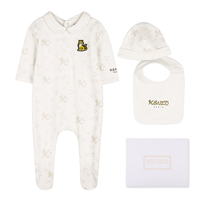 Pyjama set, muts en slabbetje KENZO KIDS UNISEX