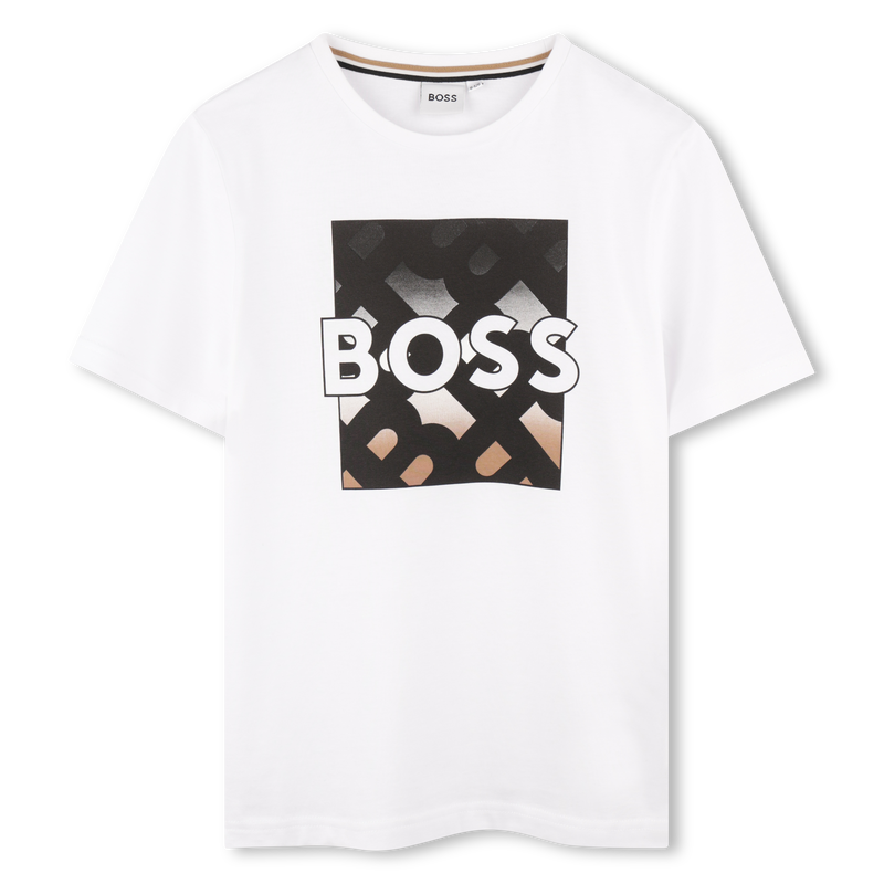 T-shirt met korte mouwen BOSS 
                        BOY
