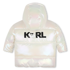 Hoofddoek met capuchon KARL LAGERFELD KIDS 
                    GIRL