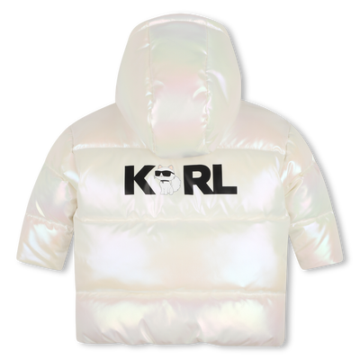 Hoofddoek met capuchon KARL LAGERFELD KIDS GIRL