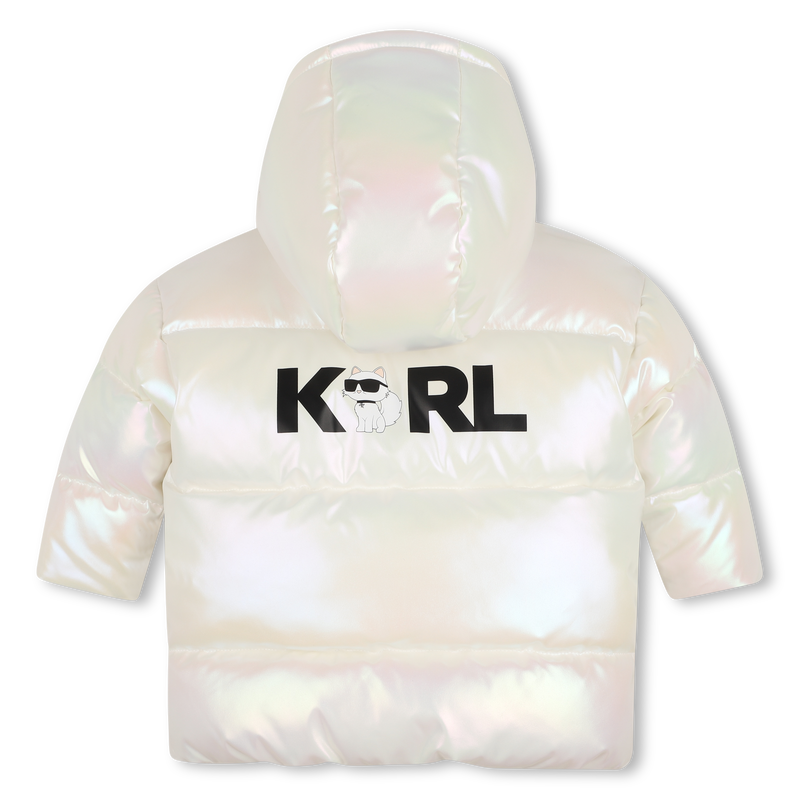 Hoofddoek met capuchon KARL LAGERFELD KIDS 
                        GIRL