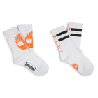 Chaussettes hautes imprim&eacute;es TIMBERLAND 
                    GARCON