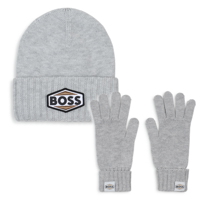 Muts en handschoenen set BOSS JONGEN