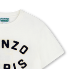 Tee-shirt &agrave; manches courtes en coton KENZO KIDS 
                    UNISEXE