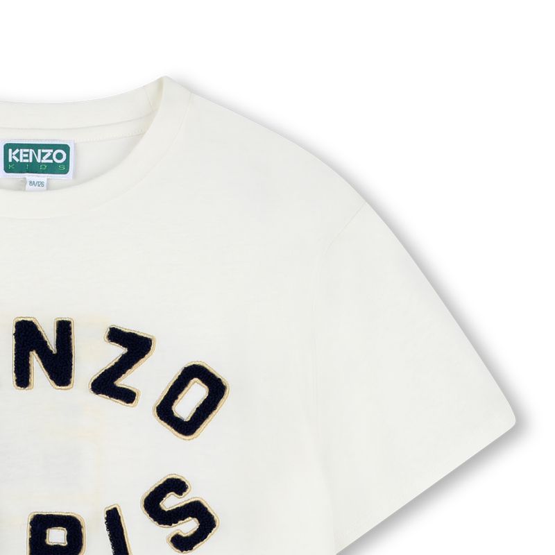 Katoenen T-shirt met korte mouwen KENZO KIDS 
                        UNISEX