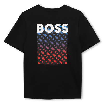 T-SHIRT KORTE MOUWEN BOSS JONGEN