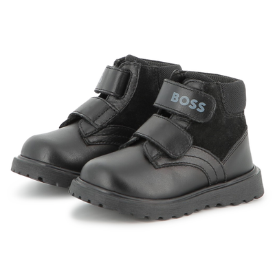 Enkellaarsjes met klittenband BOSS BOY