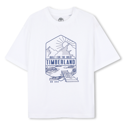T-SHIRT MET KORTE MOUWEN TIMBERLAND BOY