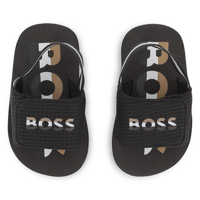 CLAQUETTES &Agrave; FERMETURE PAR BANDES AUTO AGRIPPANTES BOSS 
                        GARCON