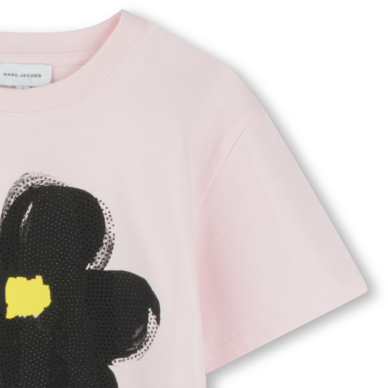 T-shirt manches courtes coton MARC JACOBS 
                        FILLE