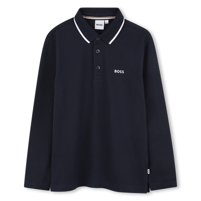 Polo &agrave; manches longues BOSS GARCON