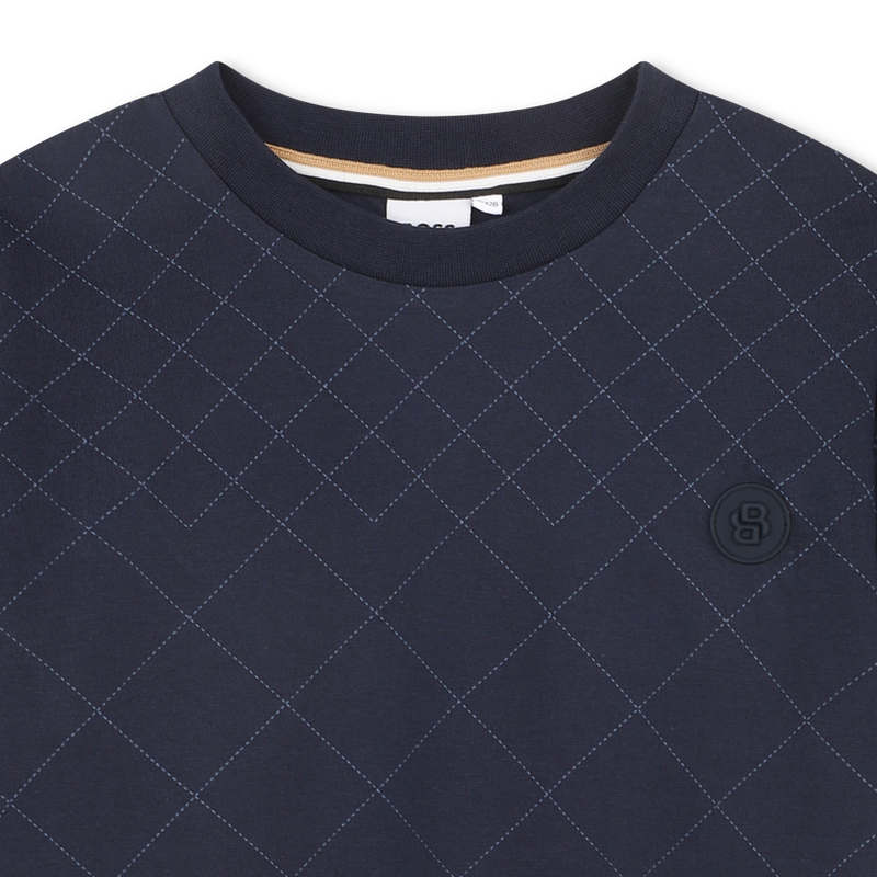 T-SHIRT MET KORTE MOUWEN BOSS 
                        BOY