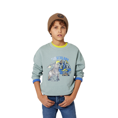 Gebreide badge muts met logo TIMBERLAND BOY