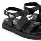 Sandales avec boucle KARL LAGERFELD KIDS 
                    FILLE