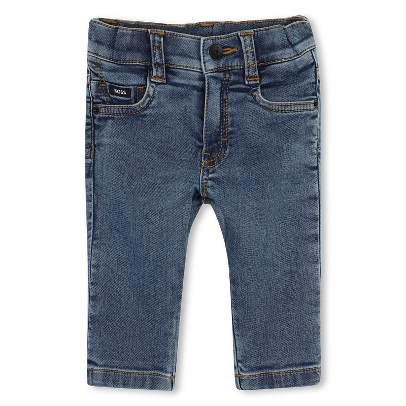 JEAN AVEC RIVETS &Agrave; L'ARRI&Egrave;RE BOSS 
                        GARCON